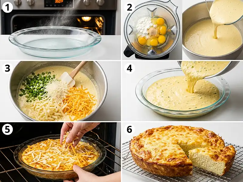 How to Make cottage cheese wrap quiche ​