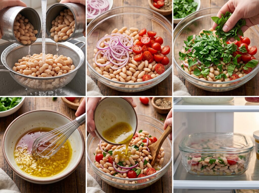How to Make italian dense bean salad recipe