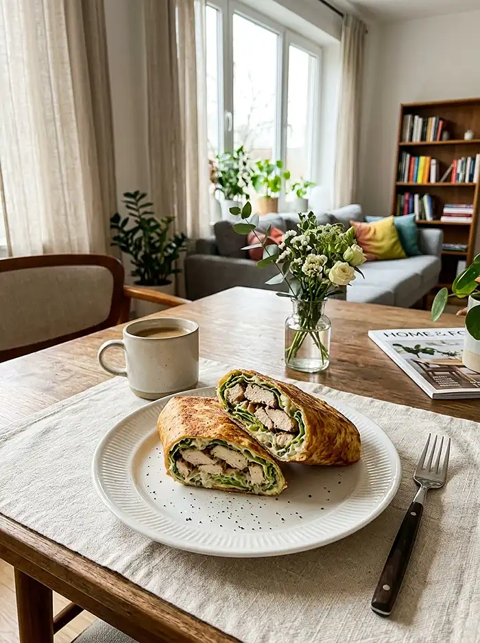 Quick cottage cheese bread wrap recipe​