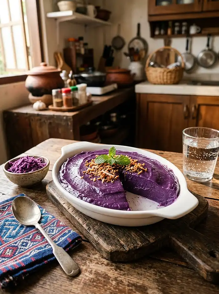 Ube Halaya Recipe with Condensed Milk 1 Kilo