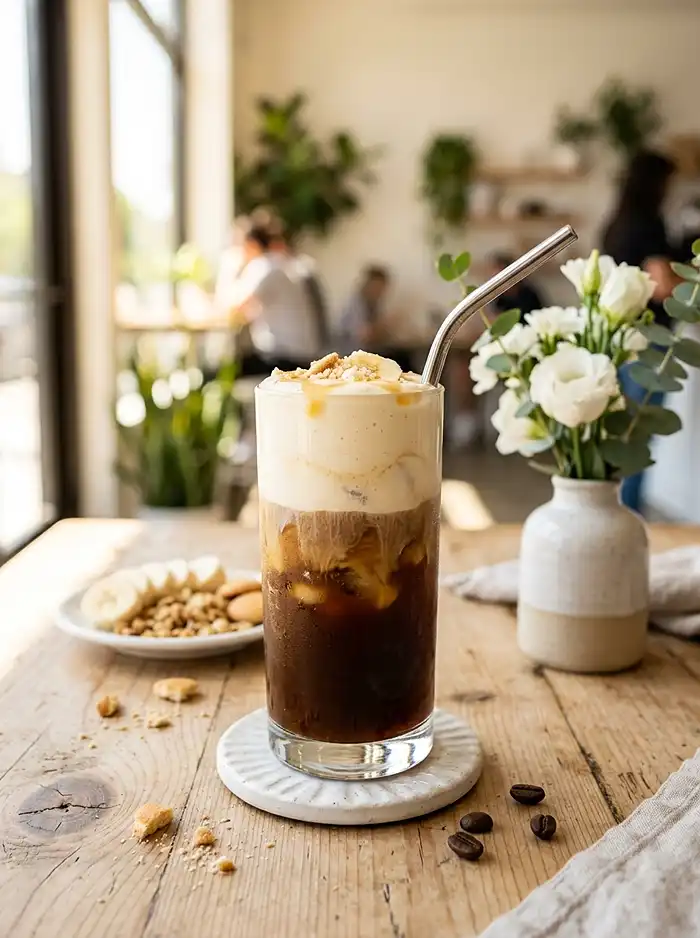 banana cream cold foam