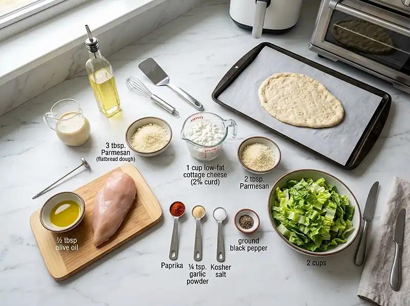 cottage cheese bread wrap recipe_ Ingredients