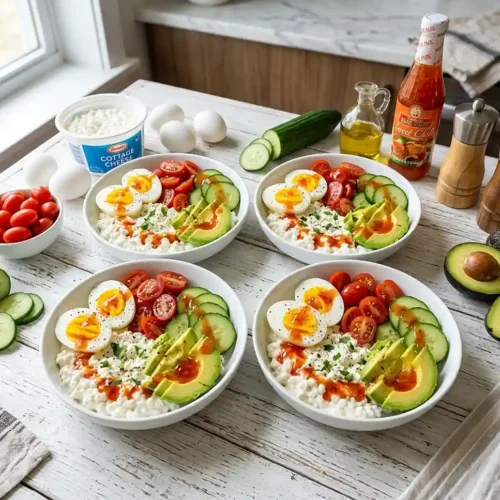 cottage cheese breakfast bowl​