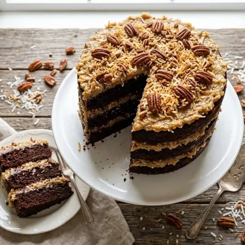 German Chocolate Cake Recipe from Scratch 2 german chocolate cake recipe