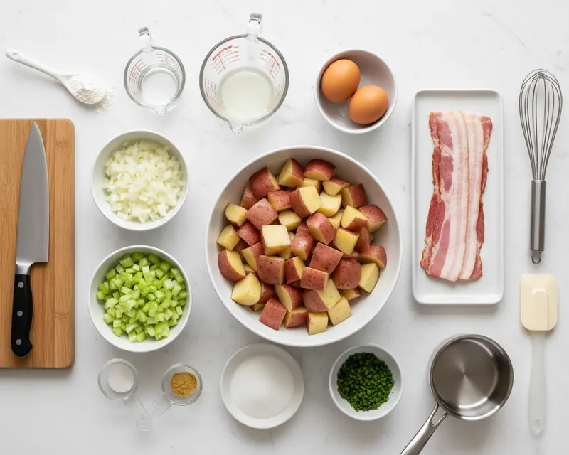 German Potato Salad Recipe with Egg Recipe 3 ingredients