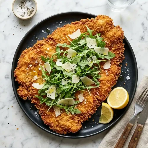giant chicken cutlet