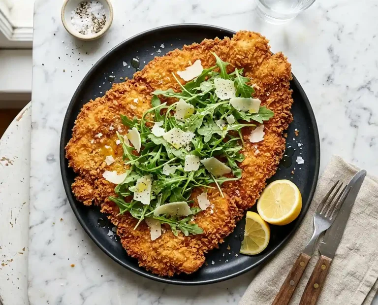 giant chicken cutlet