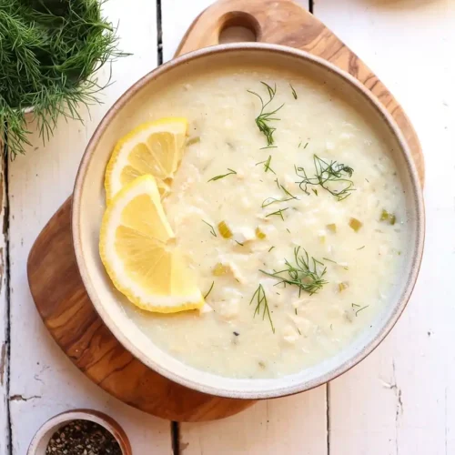 greek lemon and rice soup recipe​