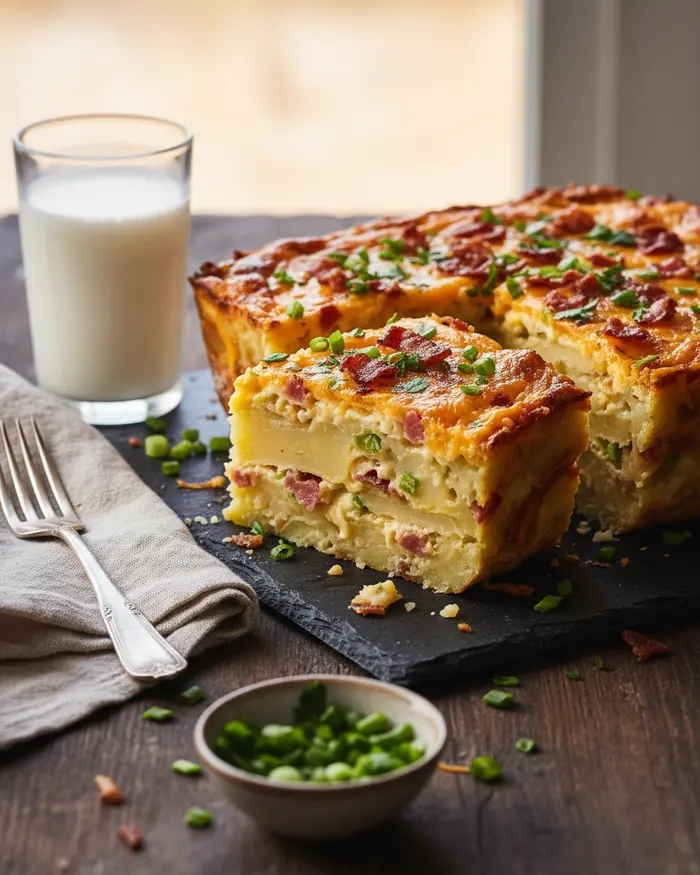 Twice Baked Potato Casserole Recipe 5 final plated dish