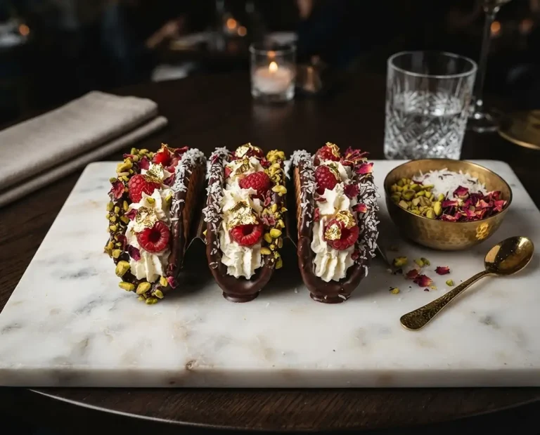 Dubai Chocolate Tacos