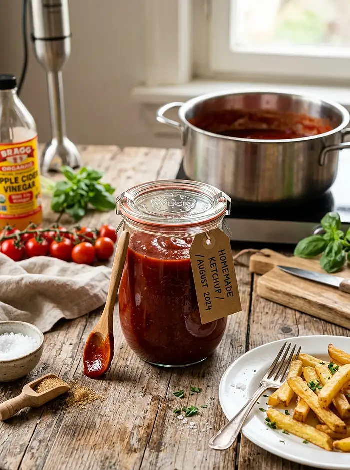 Easy homemade ketchup