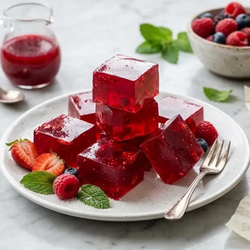 Homemade jello