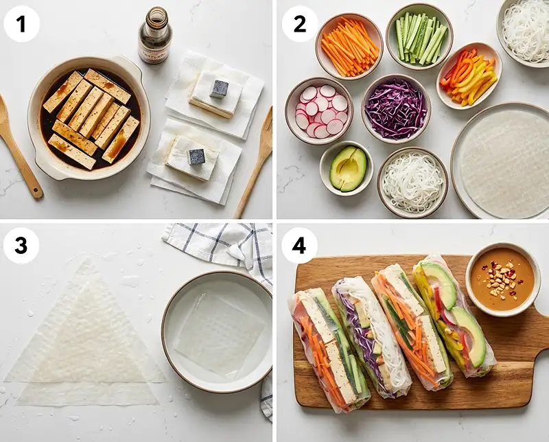 How to Make Giant Bang Bang Summer Rolls