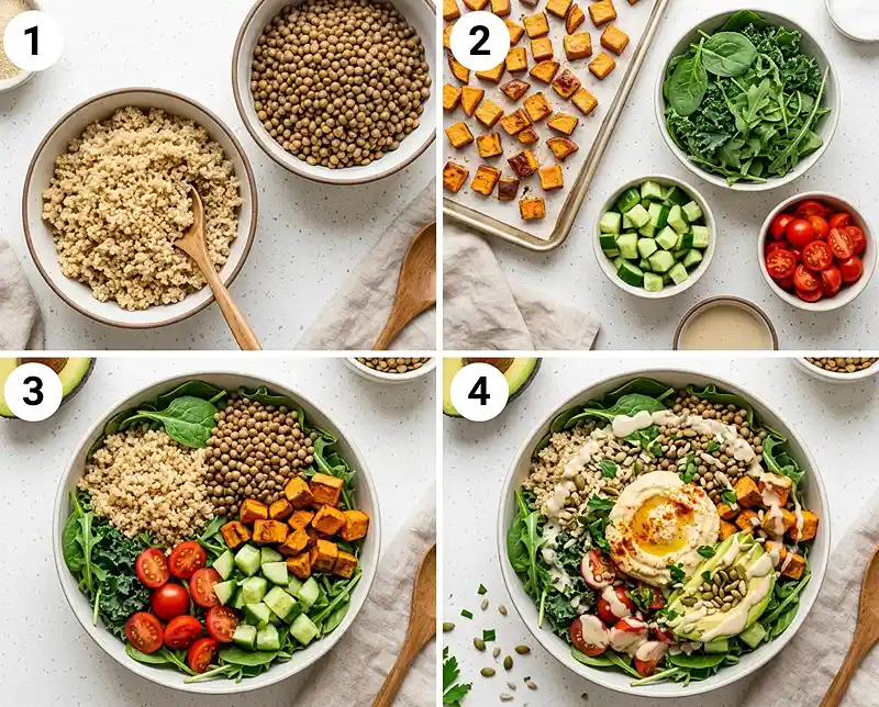 How to Make Sprouted Power Bowls