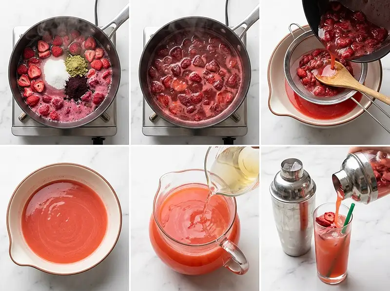How to Make Starbucks Strawberry Acai Refresher