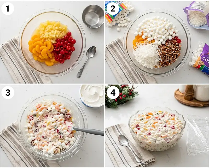 How to Make ambrosia salad recipe