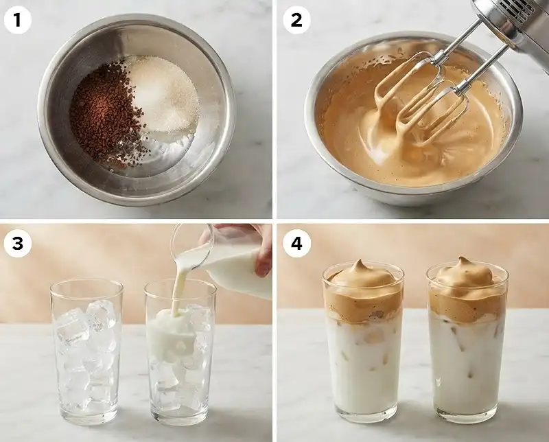 How to Make cold frothy coffee​