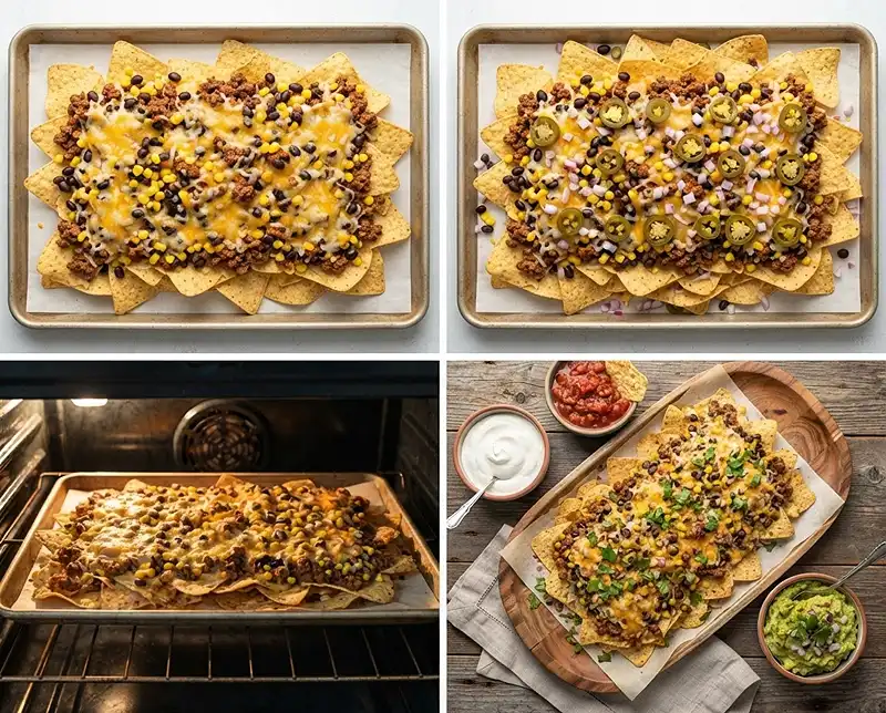 How to Make sliding sheet pan nachos​