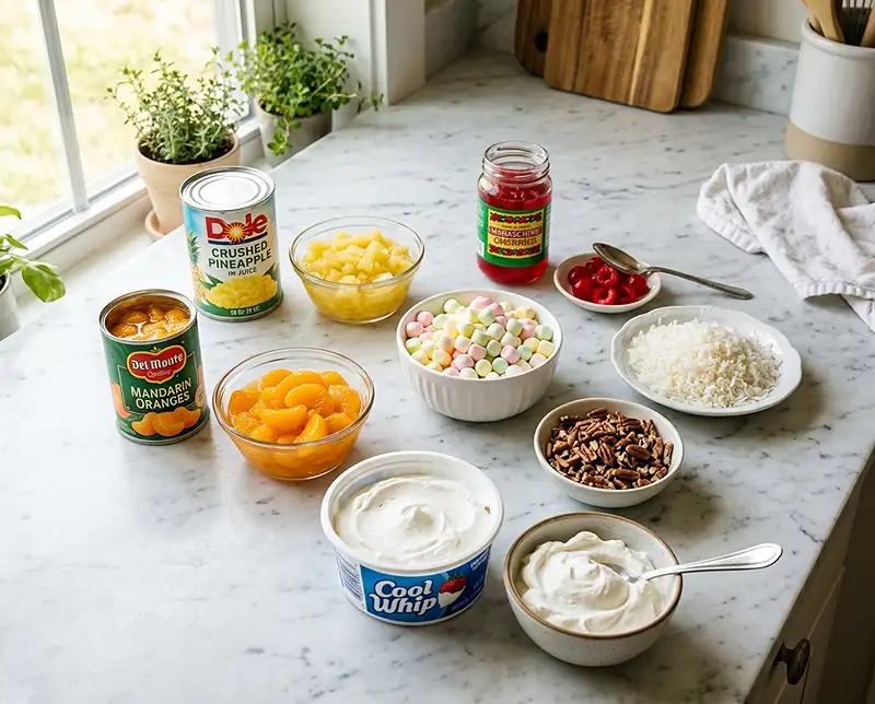 ambrosia salad recipe Ingredients