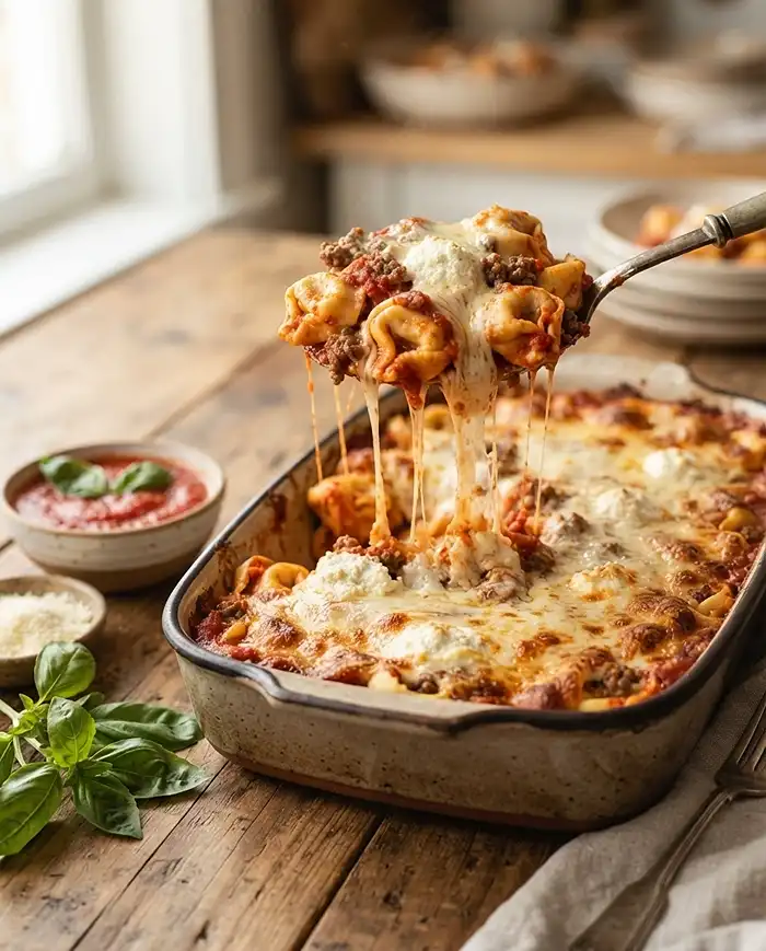 Million Dollar Baked Tortellini Casserole 5 baked tortellini recipe