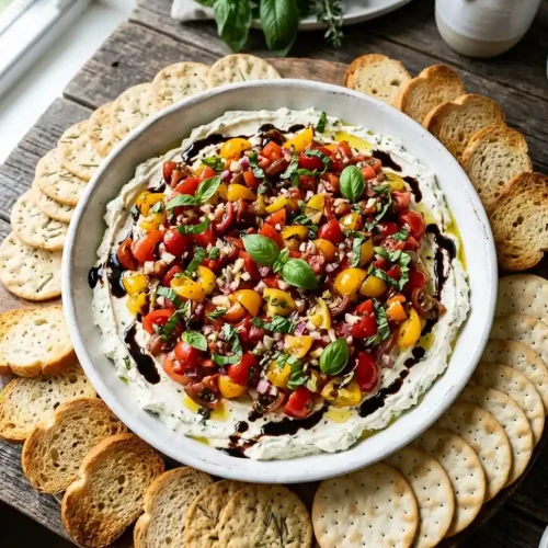 boursin bruschetta dip​
