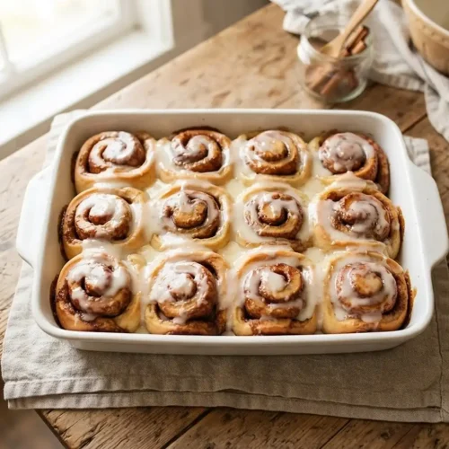 cinnamon rolls with brown sugar and butter​