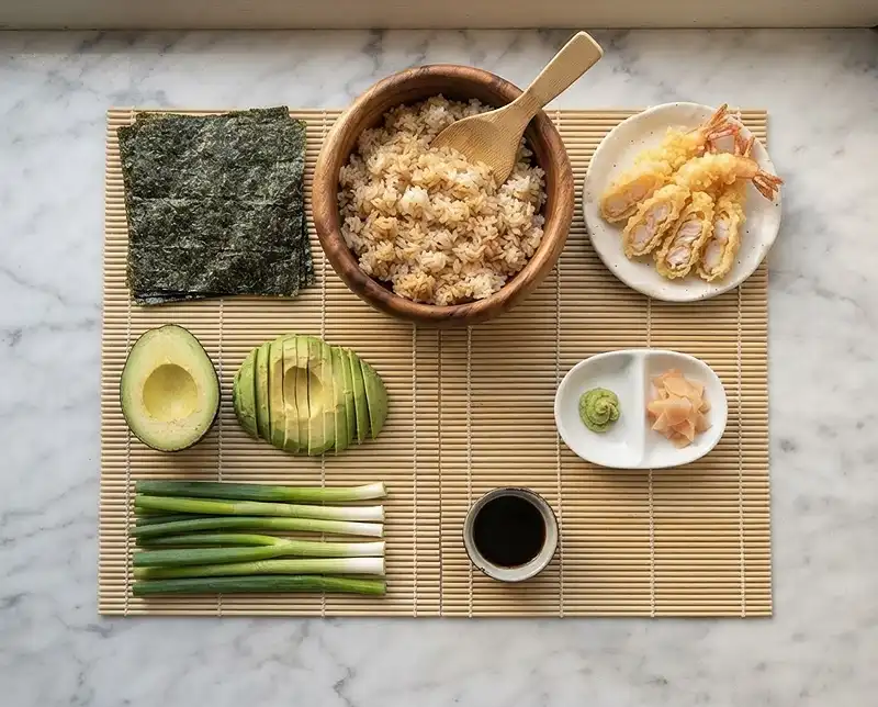 crunchy shrimp roll​ Ingredients