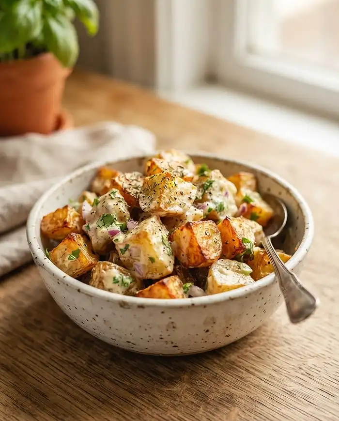 herb roasted potato salad​ recipe