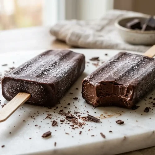homemade fudgesicles recipe​