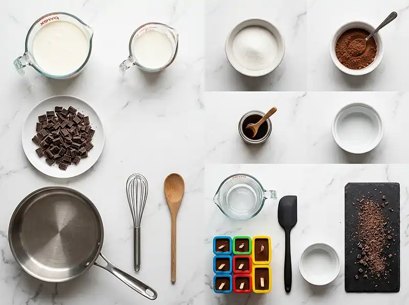 homemade fudgesicles recipe​ Ingredients