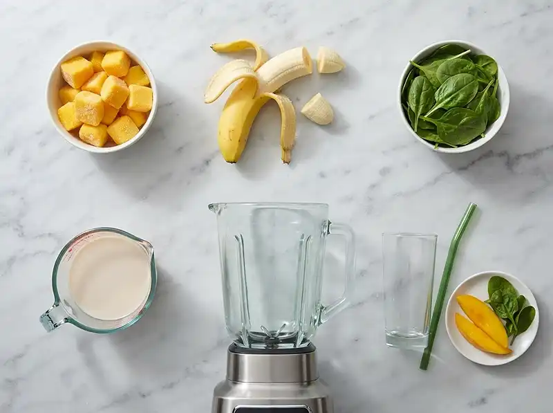 mango and spinach smoothie recipe​ Ingredients