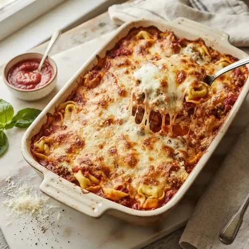 million dollar baked tortellini casserole​