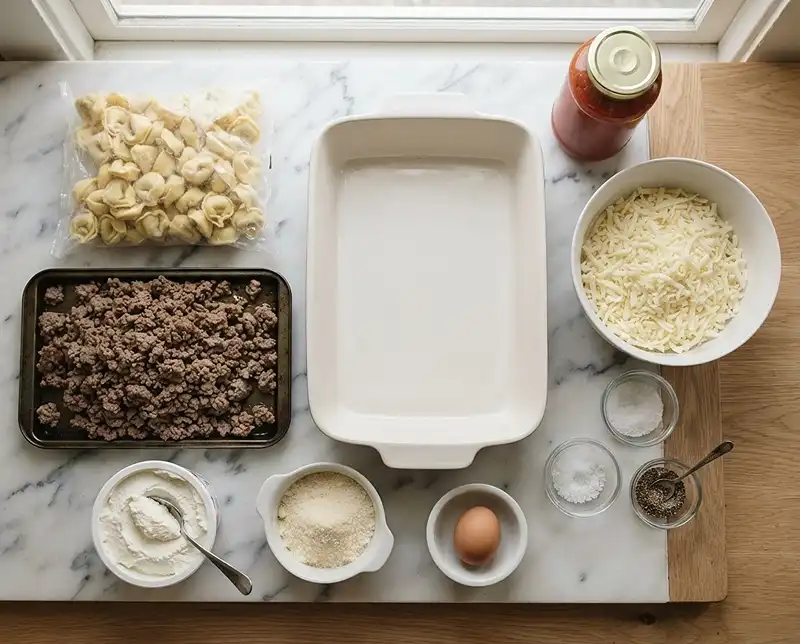 million dollar baked tortellini casserole​ Ingredients