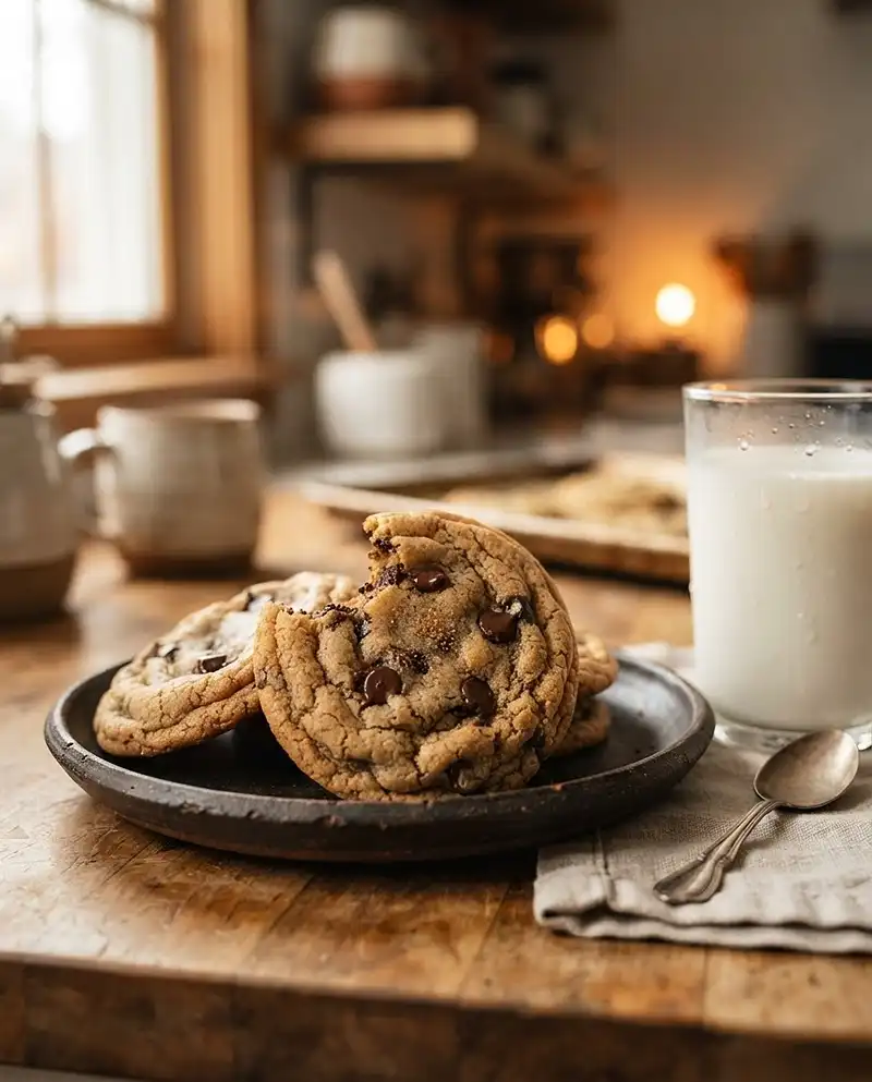 Monk Fruit Chocolate Chip Cookies (Sugar-Free!) 5 monk fruit chocolate chip cookies Recipe