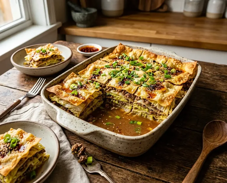 napa soup dumpling lasagna​
