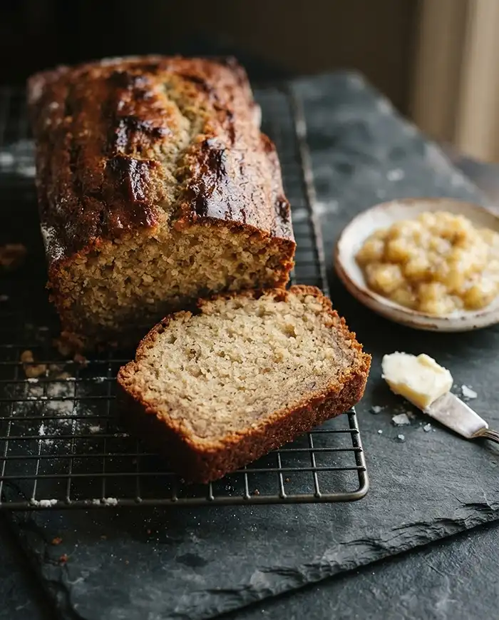 simple eggless banana bread recipe​