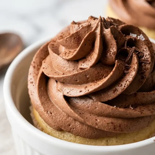 whipped chocolate cream cheese frosting​