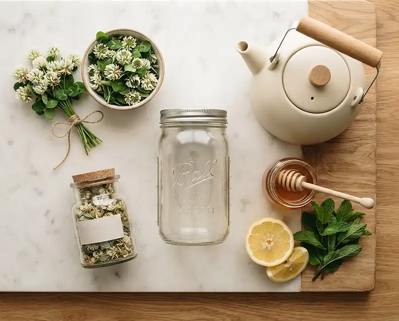 white clover tea recipe​ Ingredients