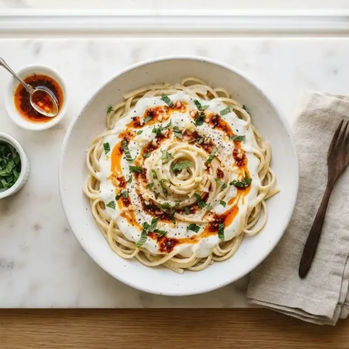 yogurt noodles recipe​