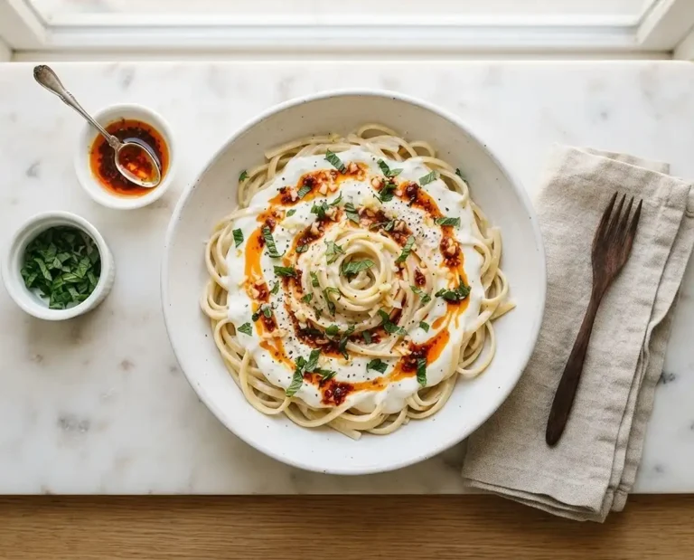 yogurt noodles recipe​