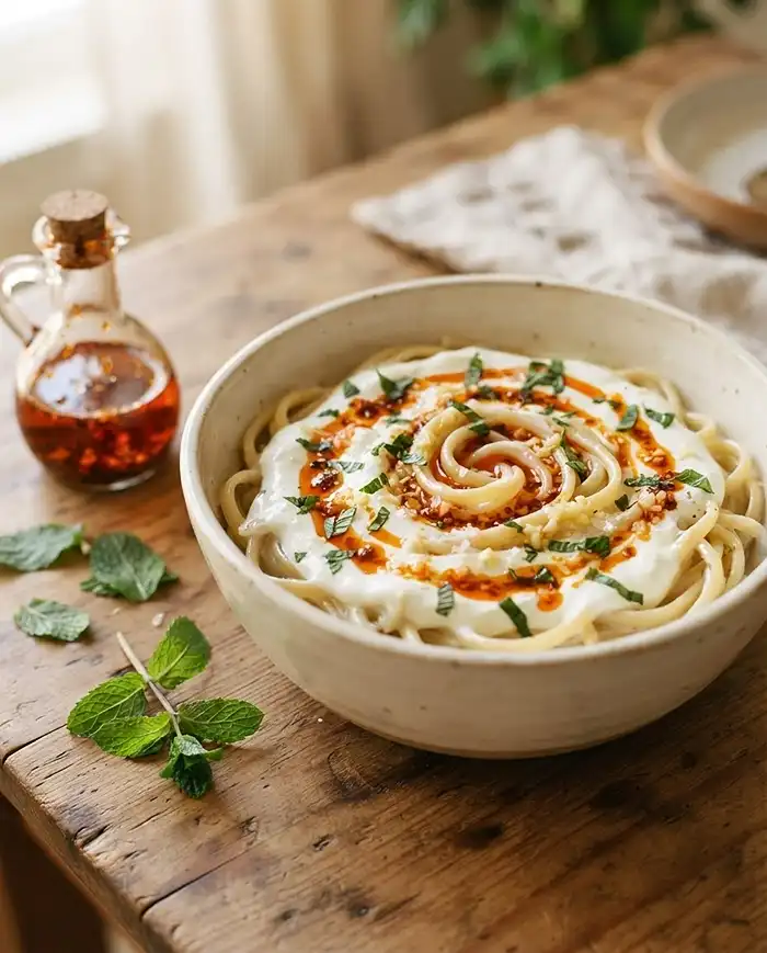 Creamy Yogurt Noodles Recipe 5 yogurt noodles