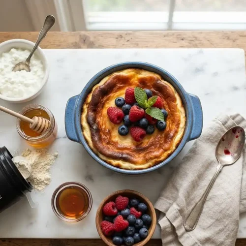 2 ingredient protein cheesecake recipe​