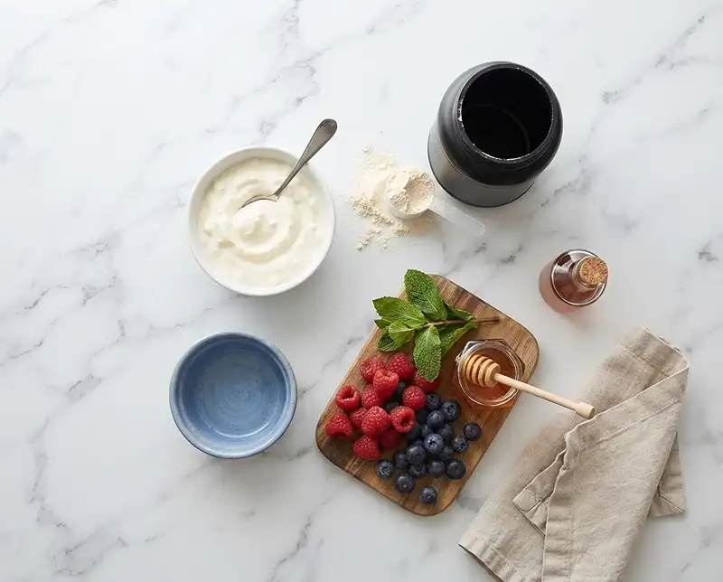 2 ingredients for protein cheesecake recipe​