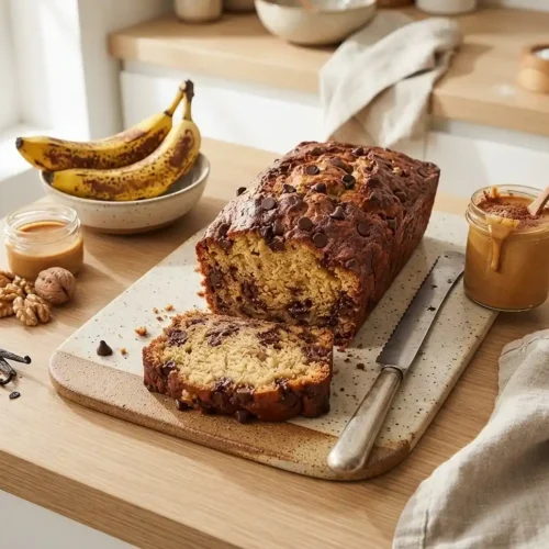 3 ingredient banana bread without flour or oats​