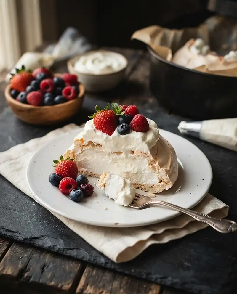 Air fryer meringue Cookie