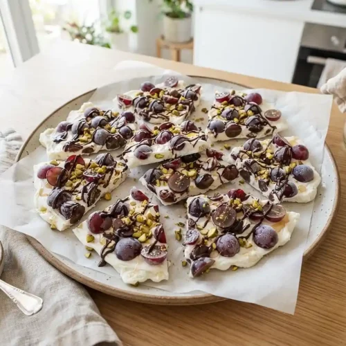 Frozen Grape Yogurt Bark Recipe 2 Frozen Grape Yogurt Bark