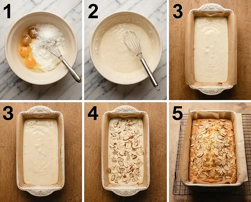 How to Make 4-ingredient yogurt cake​