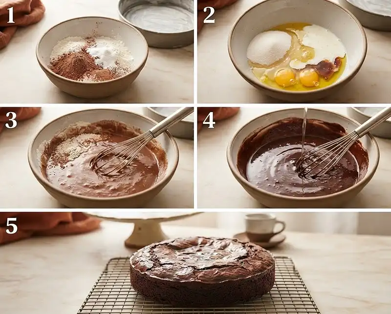 How to Make italian chocolate olive oil cake​