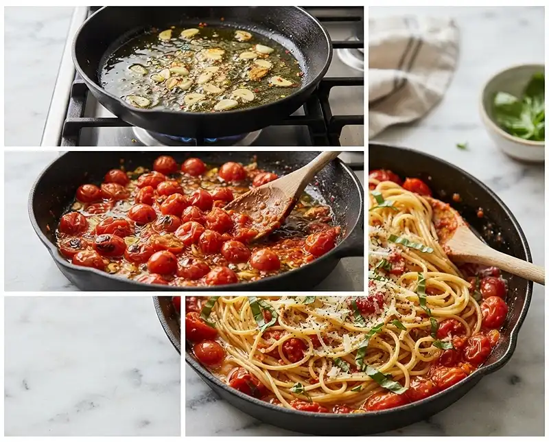 How to Make tomato smash pasta recipe​