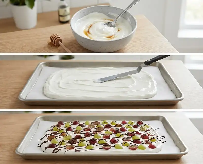 Frozen Grape Yogurt Bark Recipe 4 How to Make yogurt bark recipe